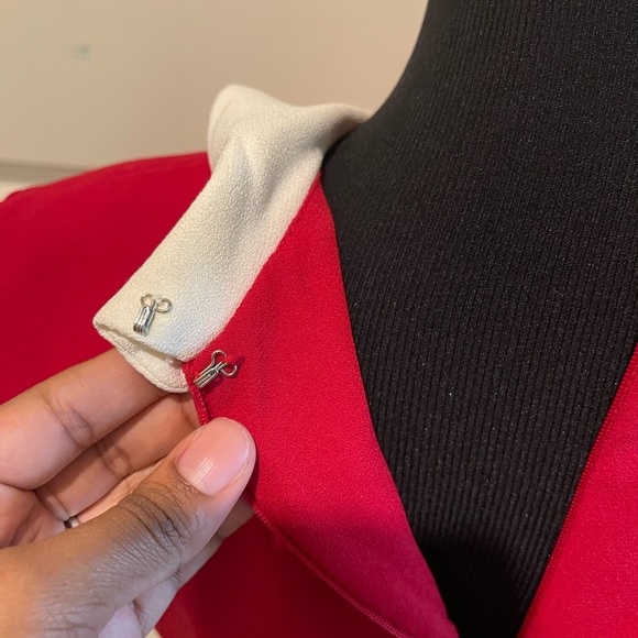 Vintage red and white dress - Picture 7 of 9